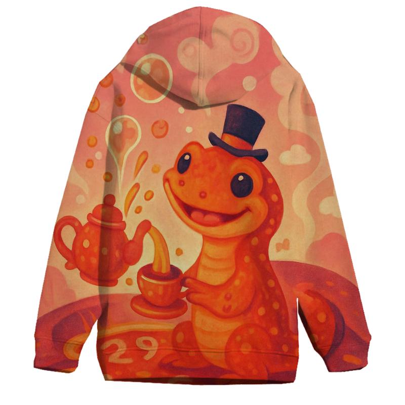 Bubblegum Volcano Tea Party hoodie designs
