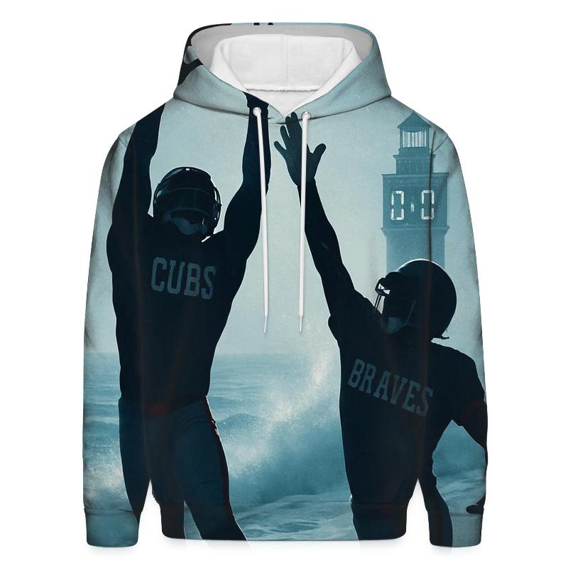 Lakefront Hail Mary Over Frozen Spray custom hoodies