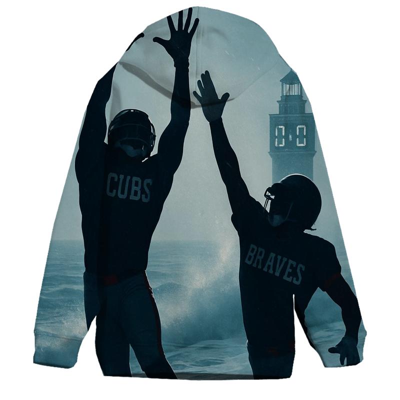 Lakefront Hail Mary Over Frozen Spray custom hoodies