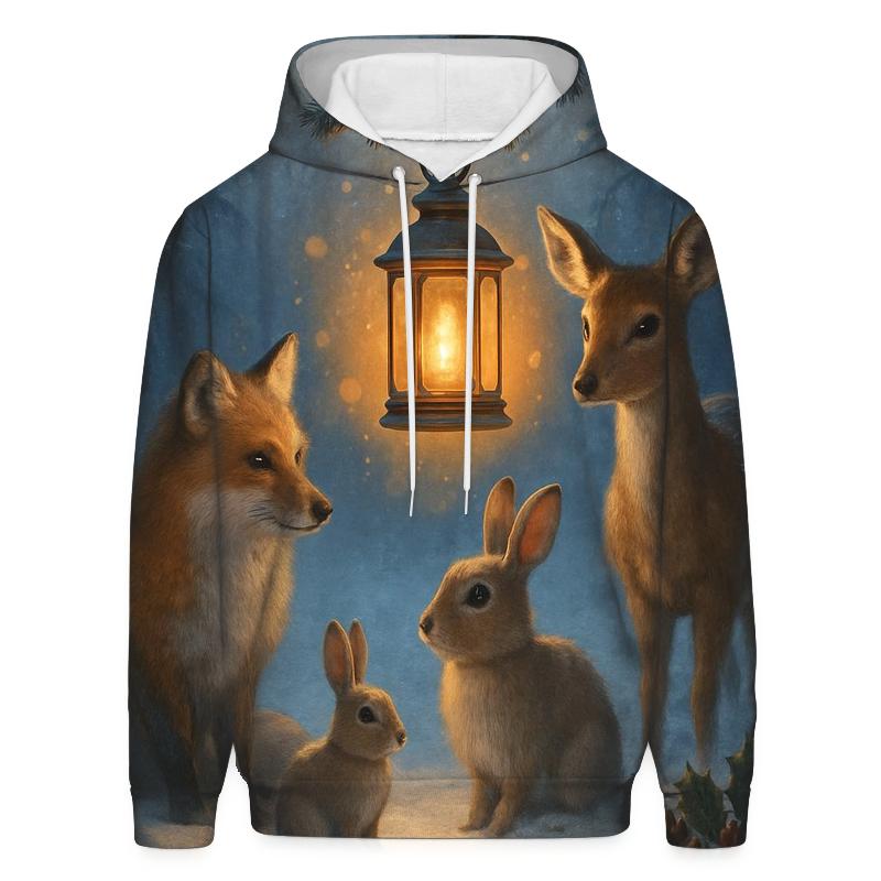 Woodland Lantern And Winter Friends hoodie trends