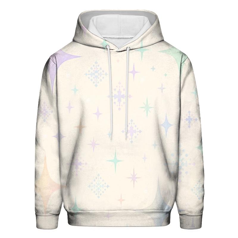 Pastel Holographic Star Garden hoodie trends