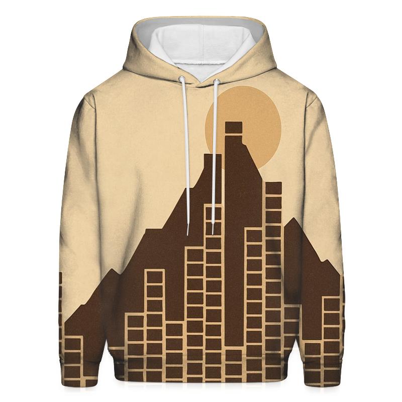 Equalizer Mountain Range designer hoodies