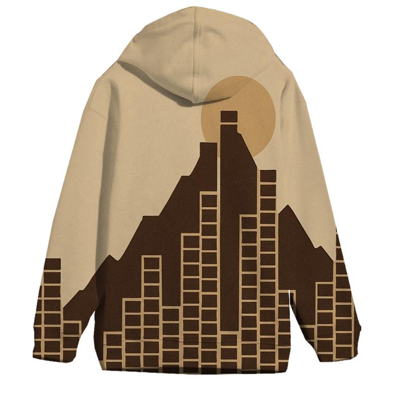 Equalizer Mountain Range designer hoodies