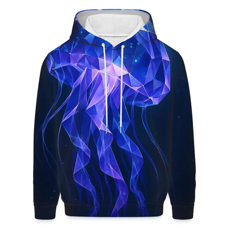 Crystal Jellyfish Deep Sea Bloom hoodie styles