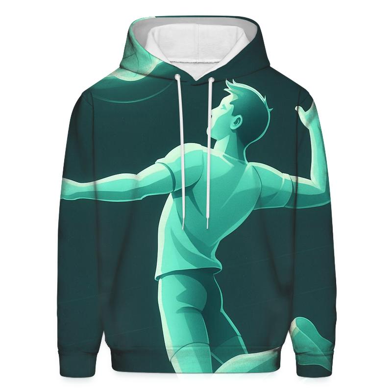 Mint Volleyball Zero Gravity Spike hoodie styles