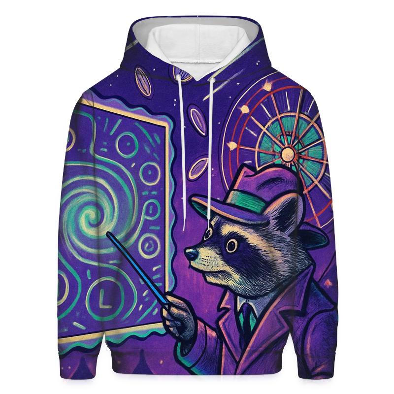 Carnival Mirror Meteorologist custom hoodies