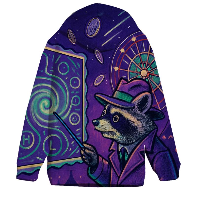 Carnival Mirror Meteorologist custom hoodies