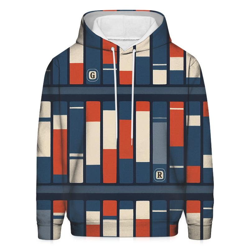 Video Rental Shelf Stripes hoodie styles