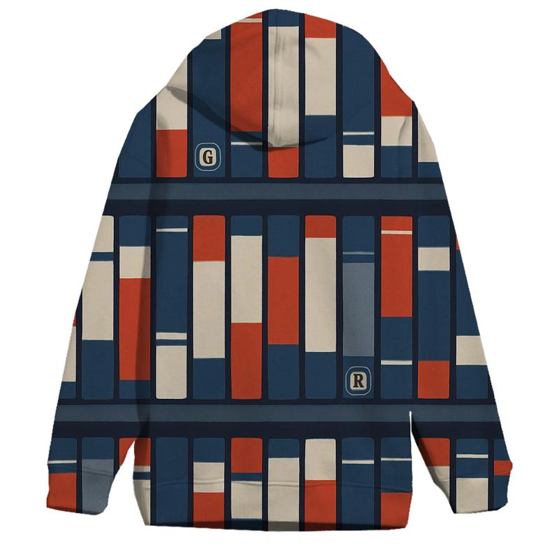 Video Rental Shelf Stripes hoodie styles
