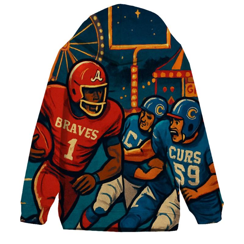 Carnival Midway Trick Play Tackle heavyweight hoodies