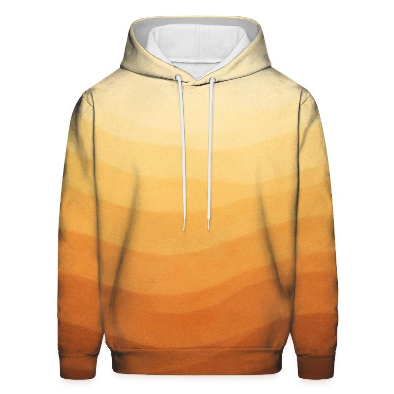 Sandstone Sunrise Flow embroidered hoodies