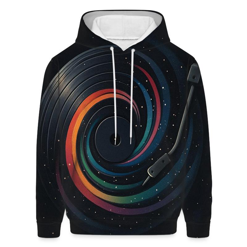 Retro Futurist Vinyl Cosmos hoodie styles