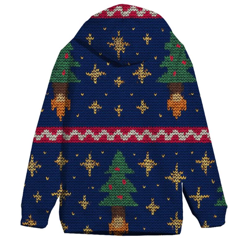Christmas Tree Rocket Launch Bands Design pullover hoodies
