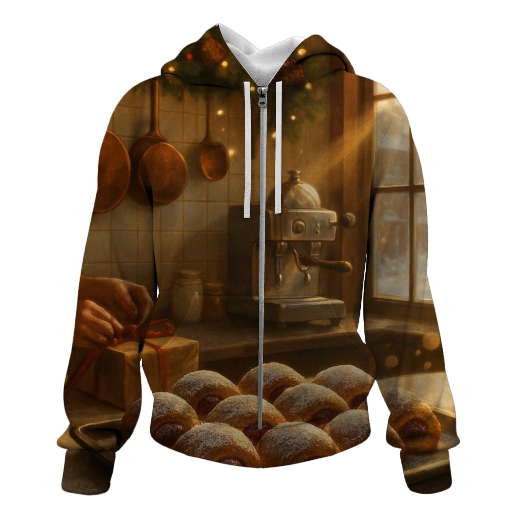 Sugarplum Bakery Morning Glow designer hoodies