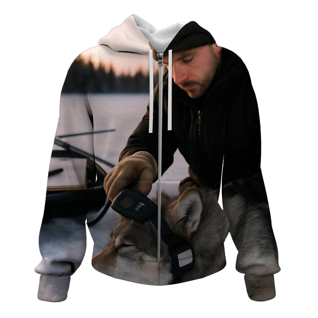 Radio Collar Check In Winter Capture Corridor hoodie trends