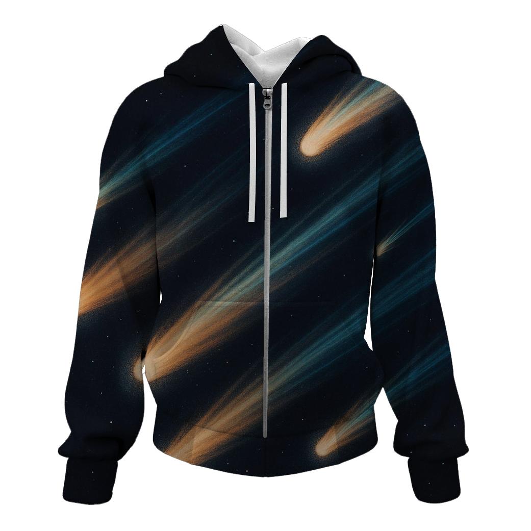 Comet Trail Fan And Ion Striae premium hoodies