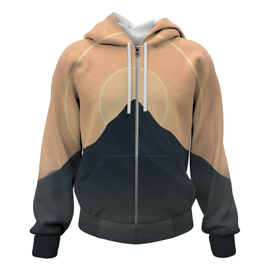 Mountain Halo Horizon embroidered hoodies