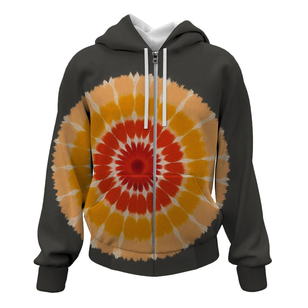 Bullseye Supernova Off Center Rings premium hoodies