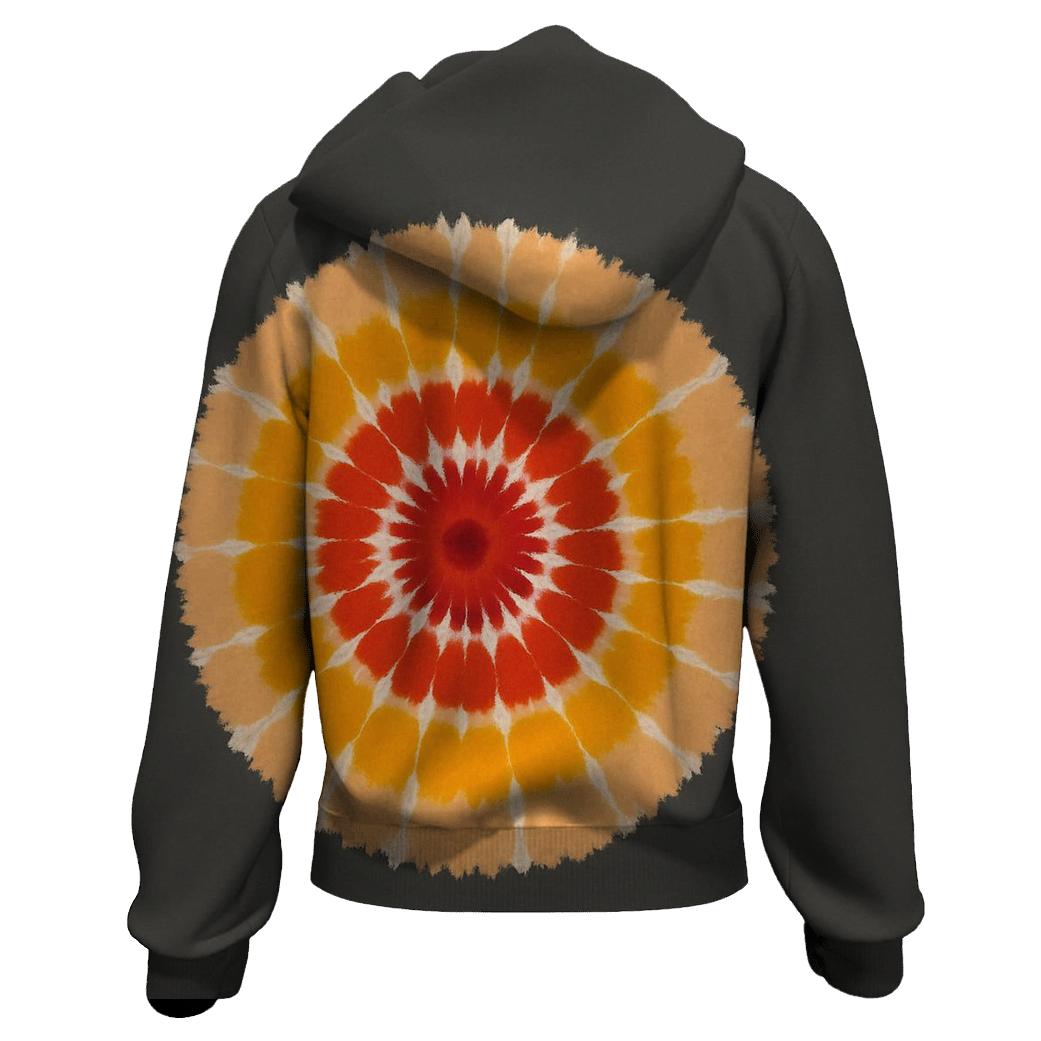 Bullseye Supernova Off Center Rings premium hoodies