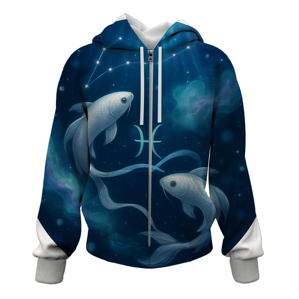Pisces Twin Fish Dream Current hoodies fashion