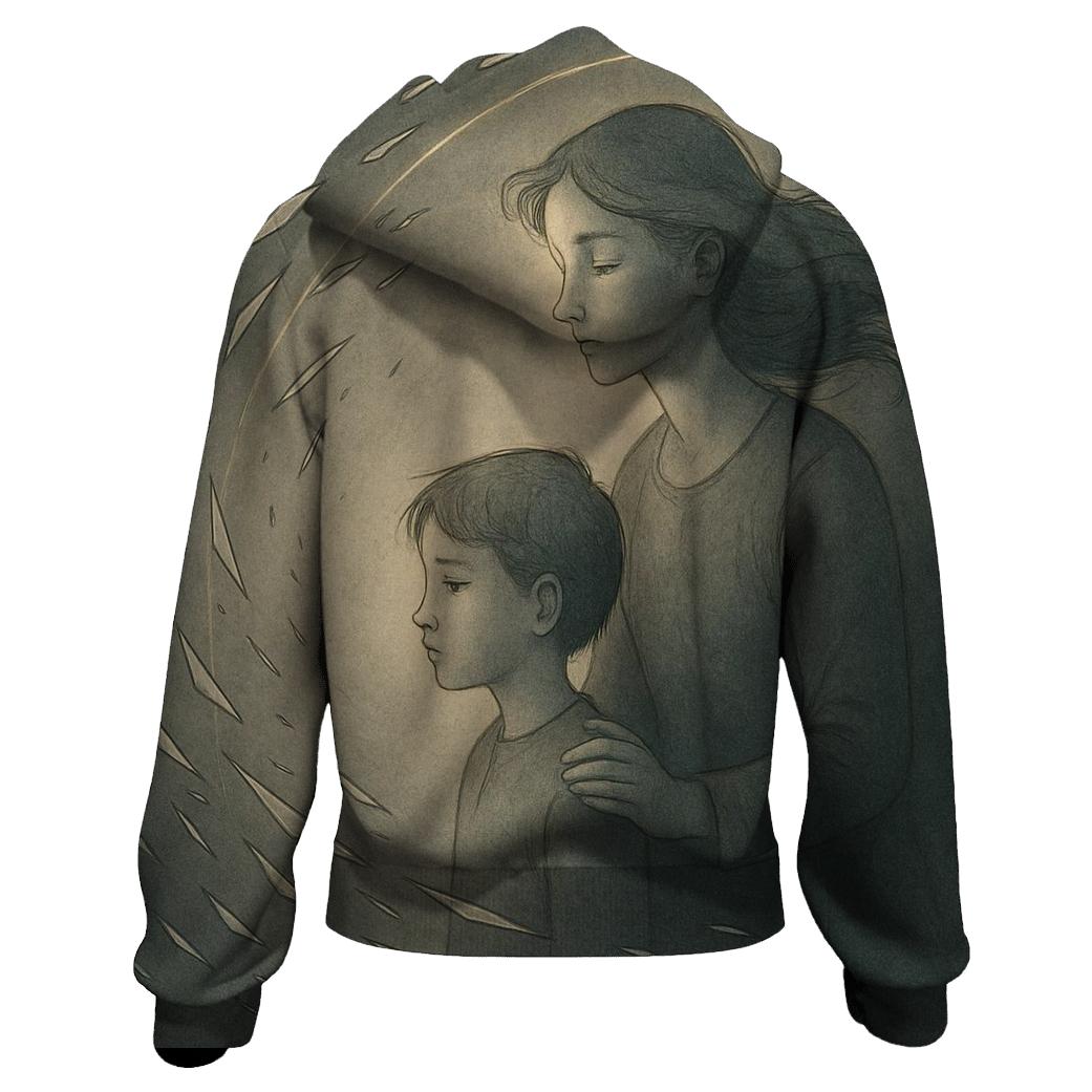The Quiet Shield A Mother’s Protection You Only Notice Later printed hoodies