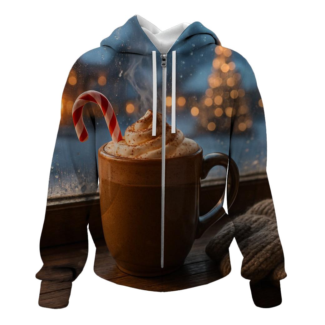 Hot Cocoa By The Village Window hoodie styles