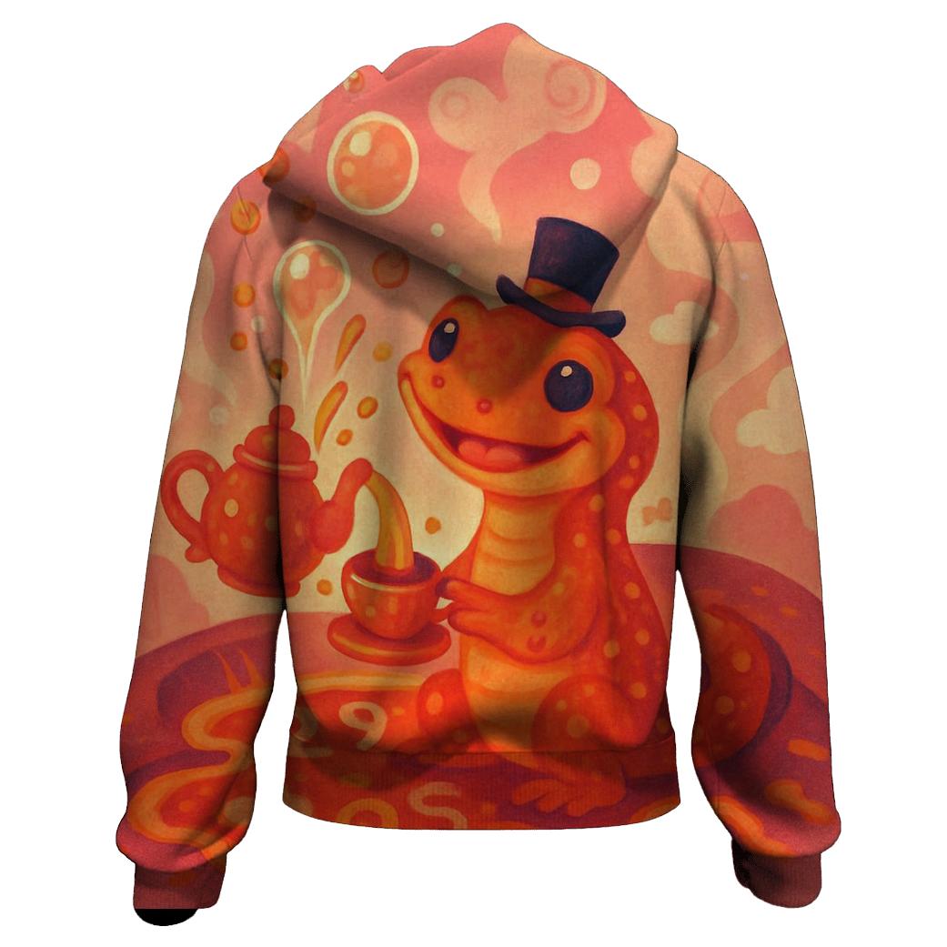 Bubblegum Volcano Tea Party heavyweight hoodies