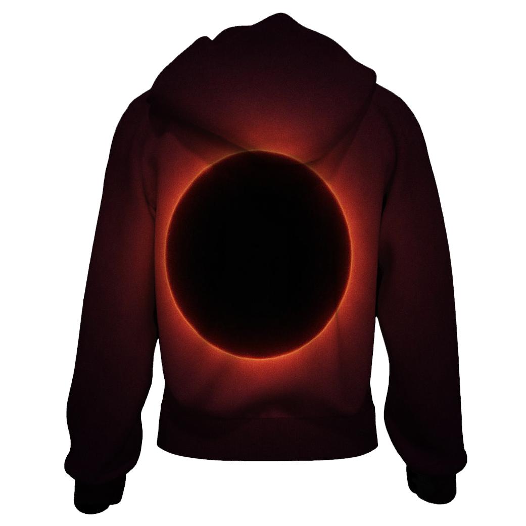 Velvet Plum Eclipse zip-up hoodies