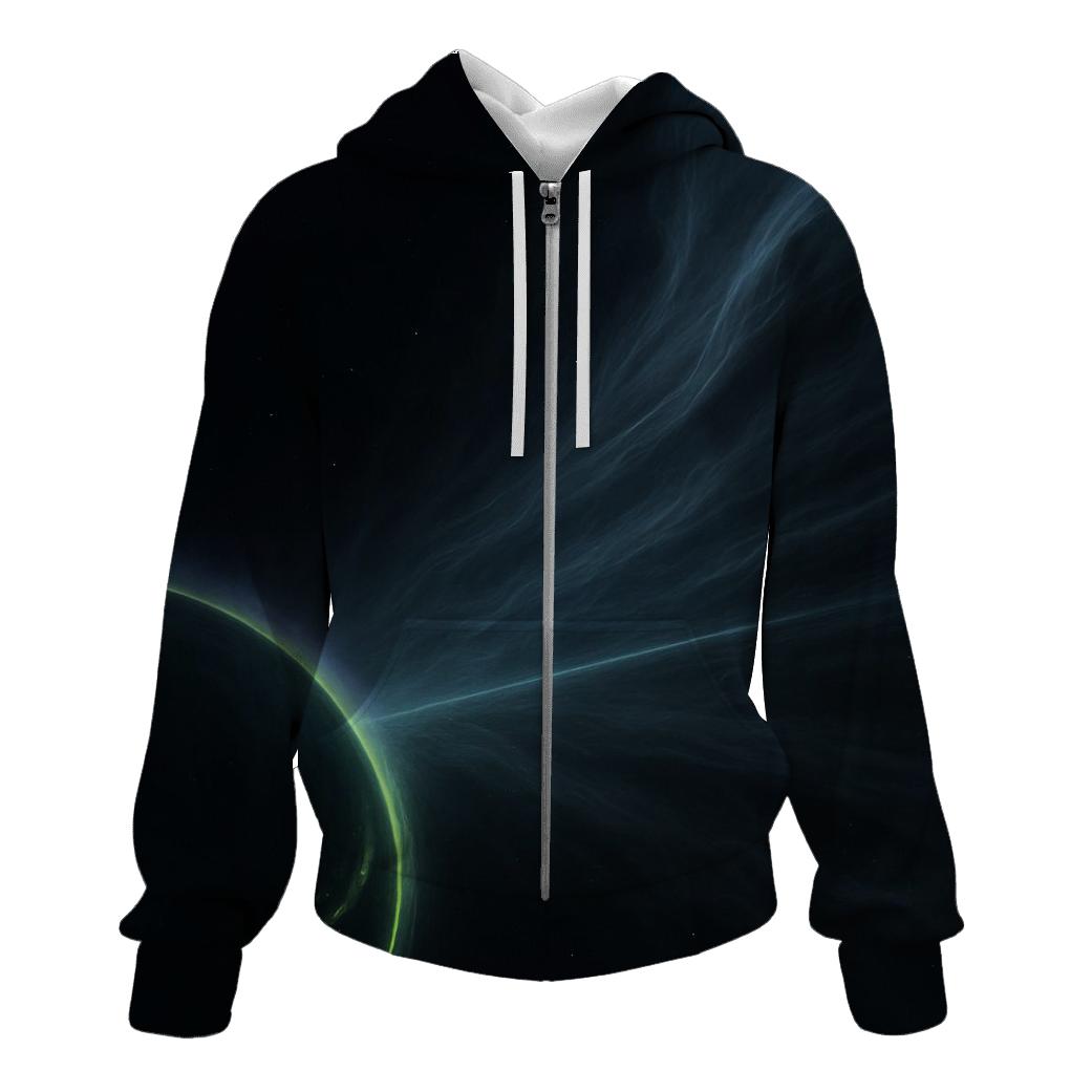 Magnetotail Reconnection Sheet embroidered hoodies