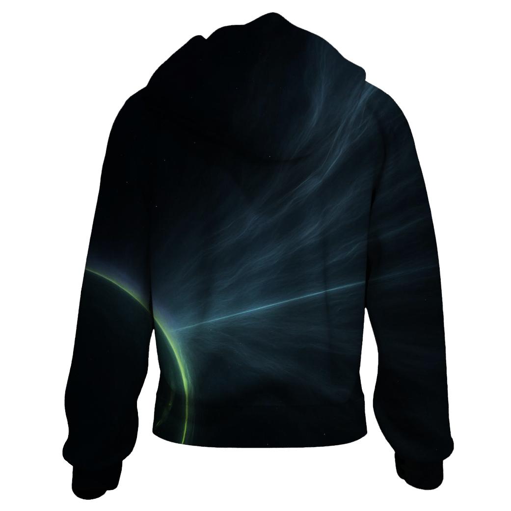 Magnetotail Reconnection Sheet embroidered hoodies