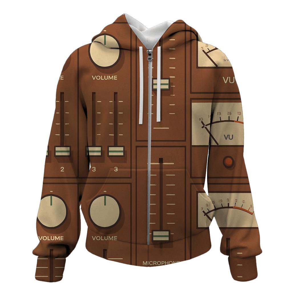Analog Hi Fi Control Panel hoodie designs