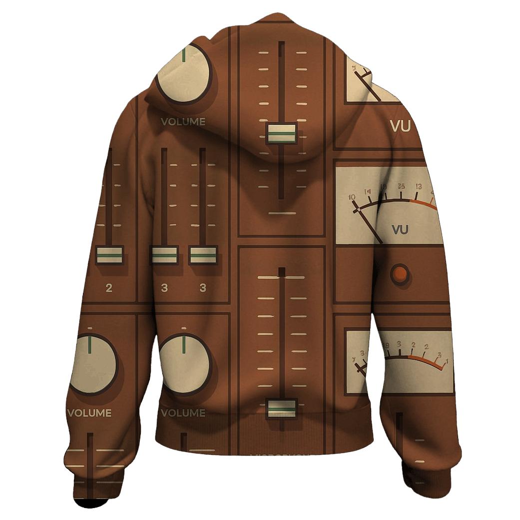 Analog Hi Fi Control Panel hoodie designs