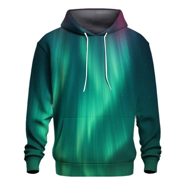 Aurora Curtain Over Polar Night hoodie styles