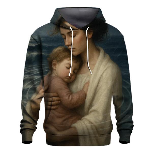 The Heartbeat Anchor A Mother’s Calm In Every Storm zip-up hoodies