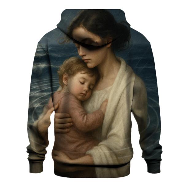 The Heartbeat Anchor A Mother’s Calm In Every Storm zip-up hoodies