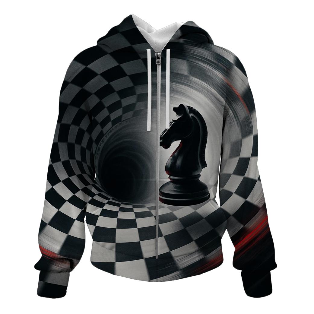 Chessboard Time Warp hoodie trends