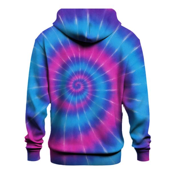 Nebula Spiral Overdye Whirlpool custom hoodies