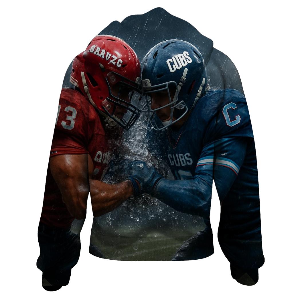 Rain Soaked Rivalry Mudline Collision hoodie designs