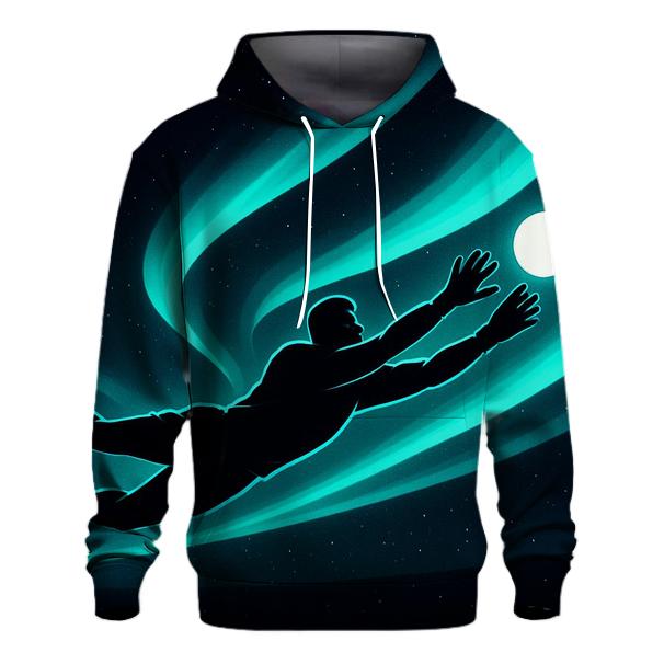 Aurora Goalkeeper Dive printed hoodies