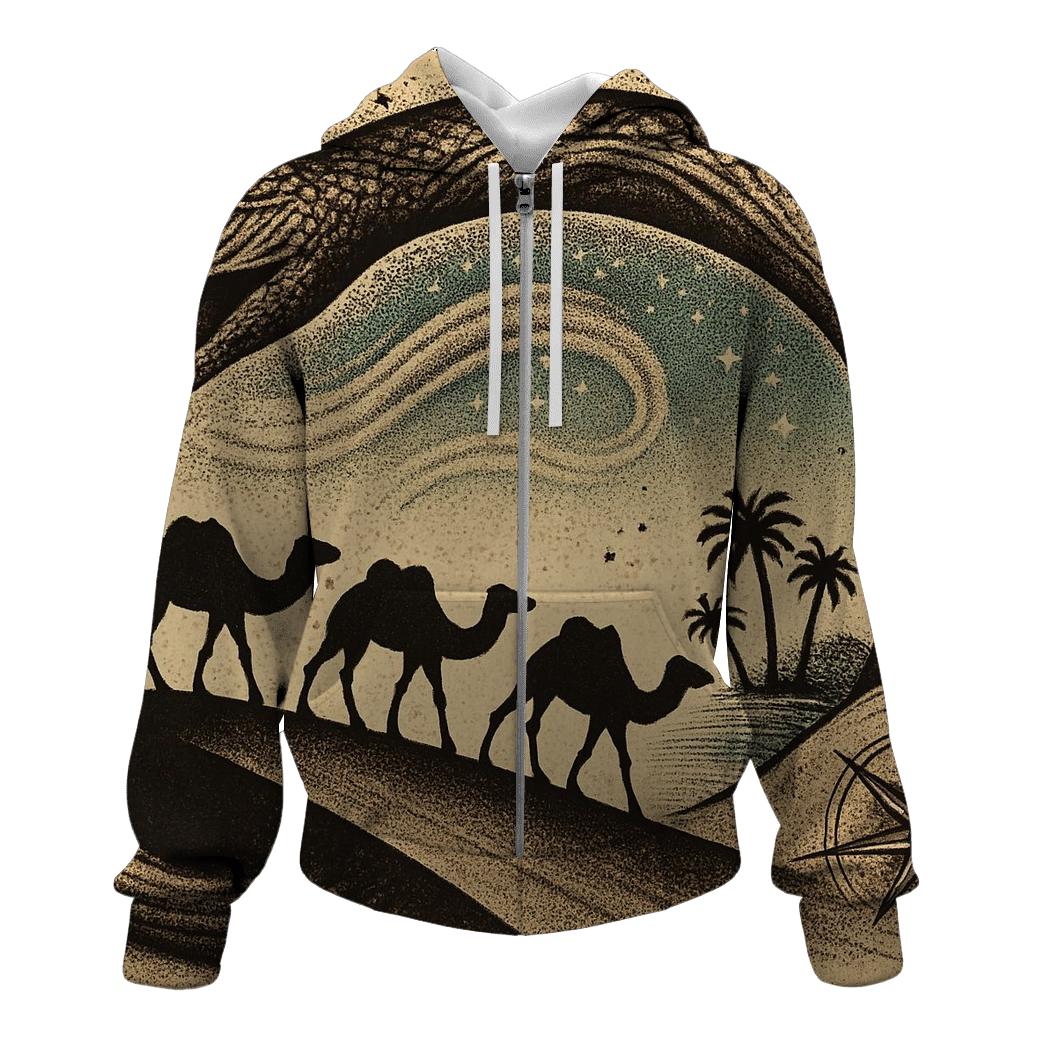 Desert Caravan Ouroboros hoodie trends
