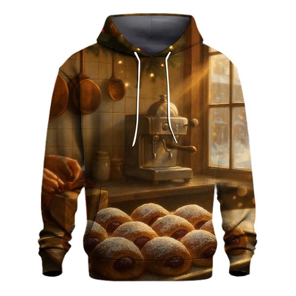 Sugarplum Bakery Morning Glow printed hoodies