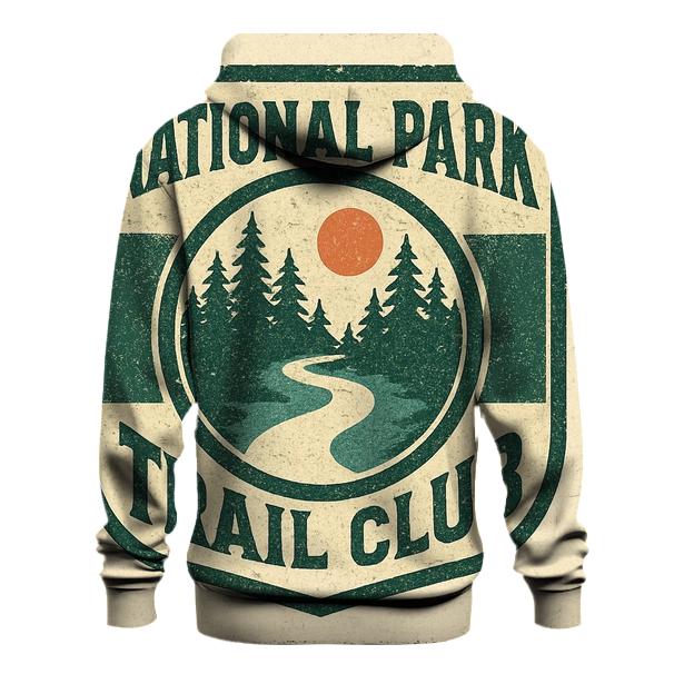 Worn 1970s National Park Trail Badge pullover hoodies