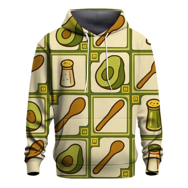 Groovy Avocado Kitchen Tiles hoodie trends
