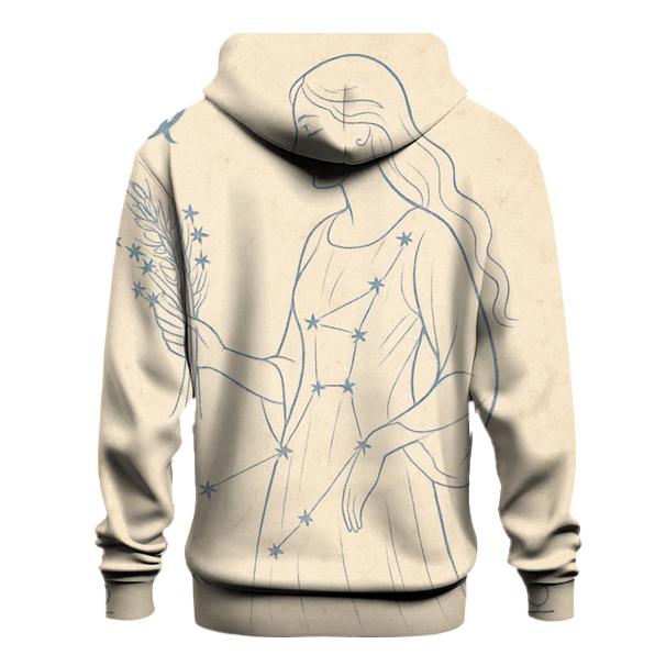 Virgo Sheaf Of Wheat Celestial Blueprint hoodies fashion