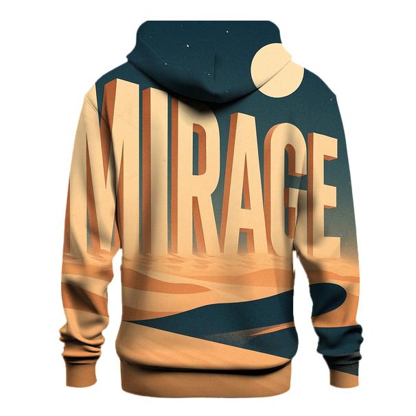 Desert Moon Mirage Typography printed hoodies