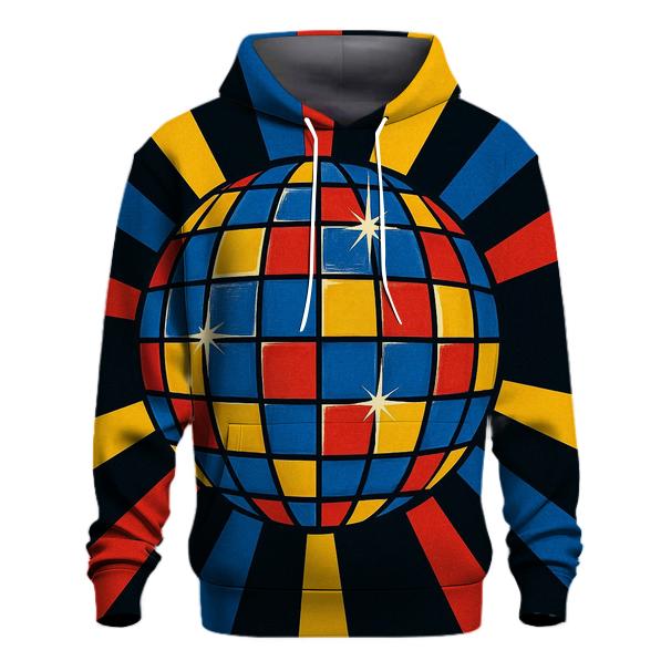 Disco Ball Prism Burst hoodie designs