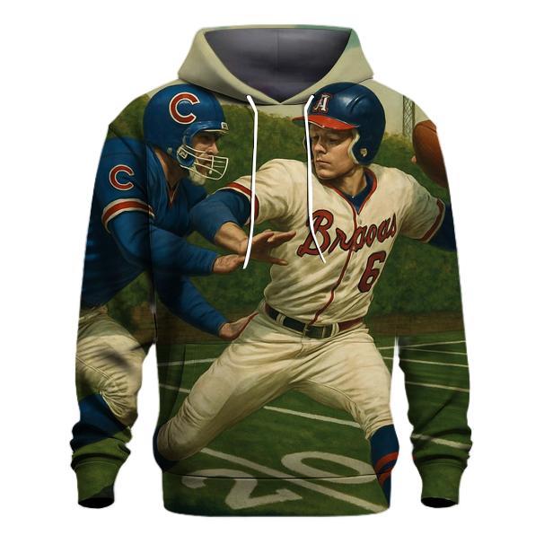 Ivy Wall Blitz Under Stadium Lights zip-up hoodies