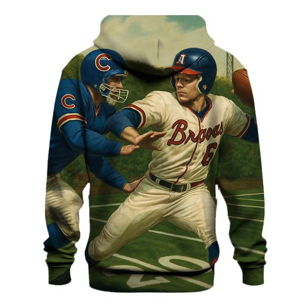 Ivy Wall Blitz Under Stadium Lights zip-up hoodies