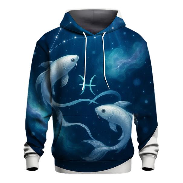 Pisces Twin Fish Dream Current custom hoodies