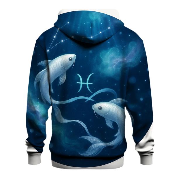 Pisces Twin Fish Dream Current custom hoodies